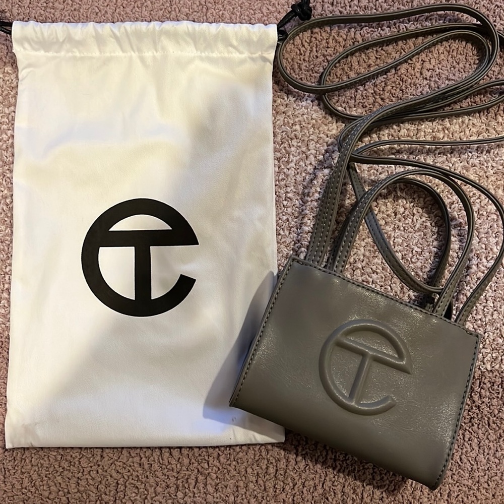 Small Grey Shopping Bag